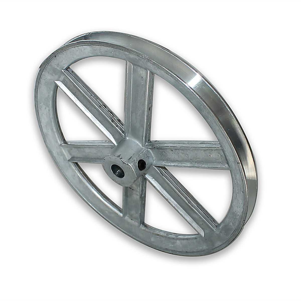 Chicago Die Casting - 1000A5 - 10 in. D Zinc Single V Grooved Pulley