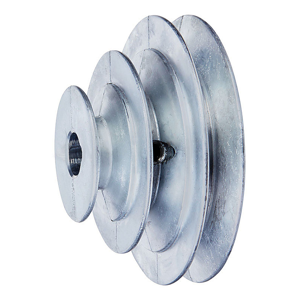 Chicago Die Casting - 1466 - 2 / 3 / 4 in. D Zinc V Groove 3-Step Pulley
