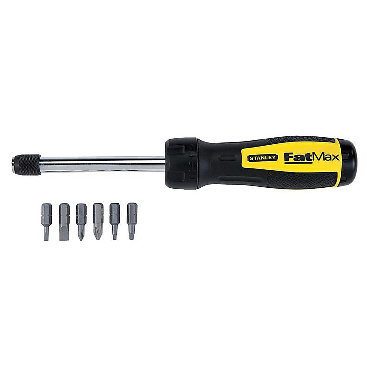 Stanley - 69-189 - Fatmax Multi-Bit Ratchet Screwdriver 11.8 in. 1 pc