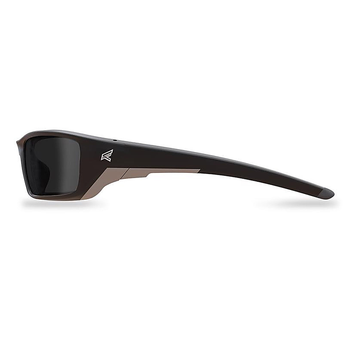 Edge Eyewear - SR116 - Reclus Safety Glasses Smoke Lens Black Frame 1/pc.