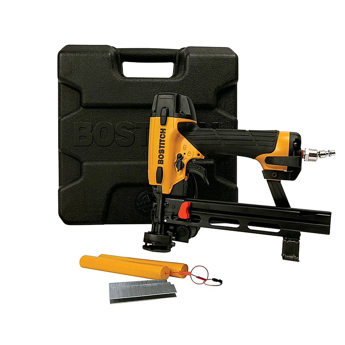 Stanley Bostitch - SL1838BC - 18 Ga. 5/16 in. Cap Stapler Kit Black/Yellow