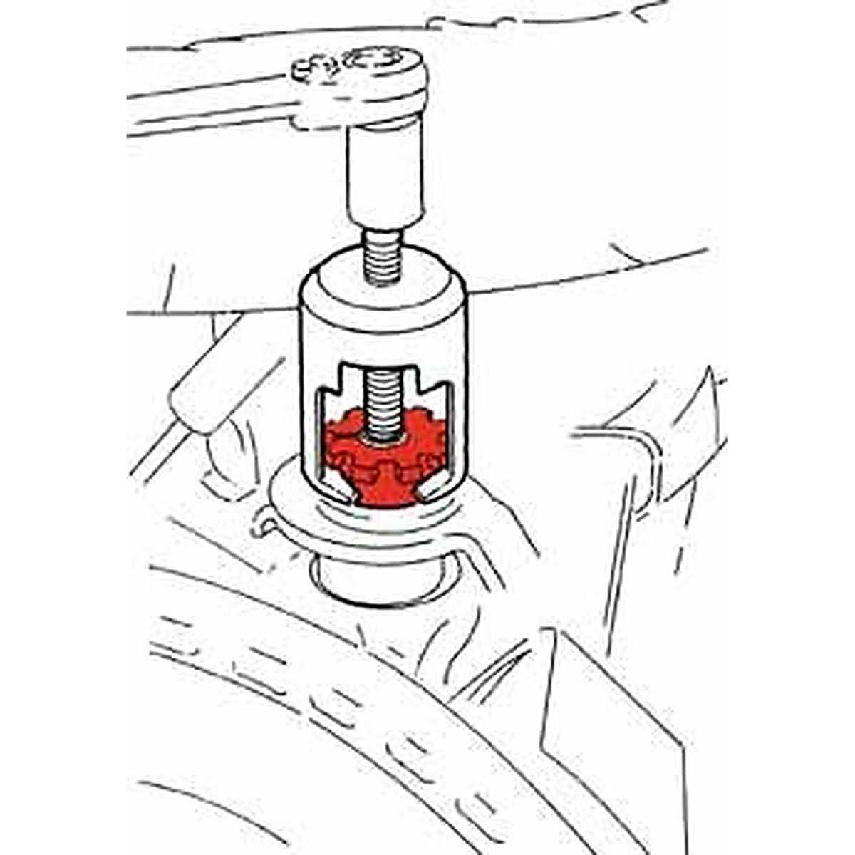 SPC - 23125 - # 1-1/4deg Cam/cas 4wd Sleeve