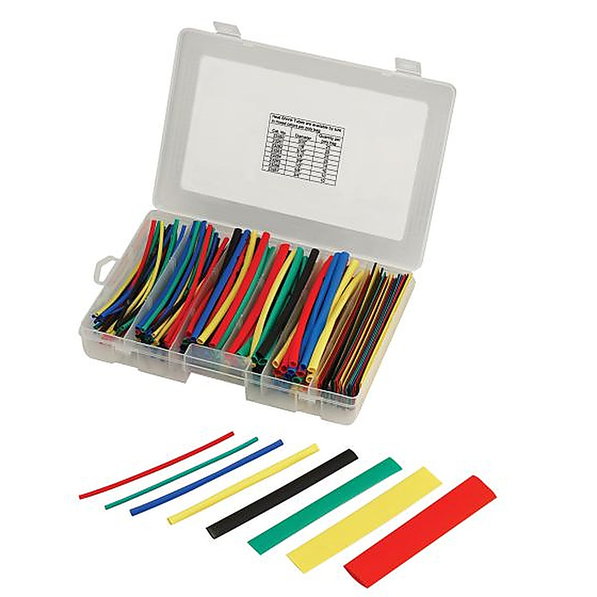 Tool Aid - 23250 - Heat Shrik Tubes Assortmet