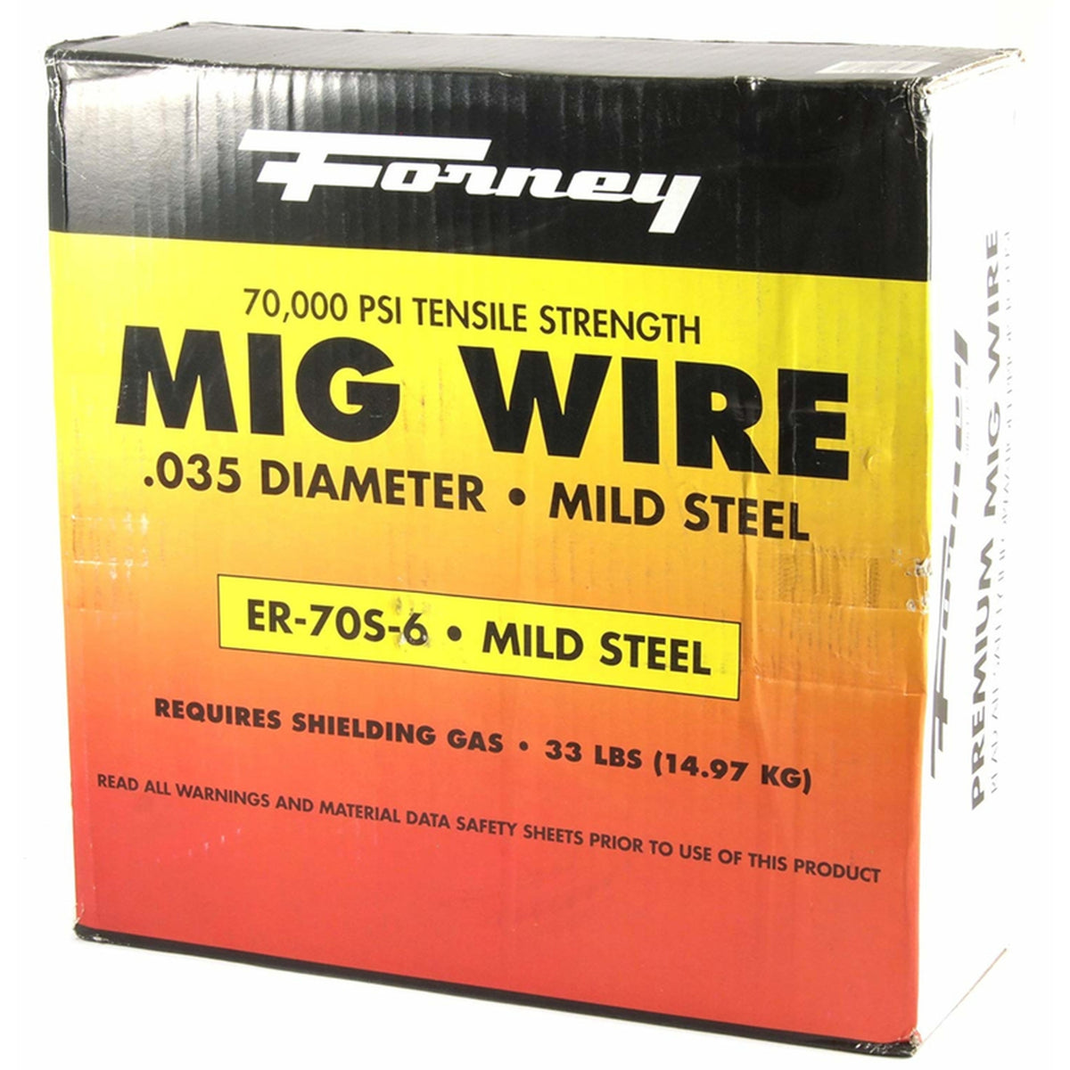 Forney - 42292 - ER70S-6 0.035 in. Mild Steel MIG Welding Wire 70000 psi 2 lb