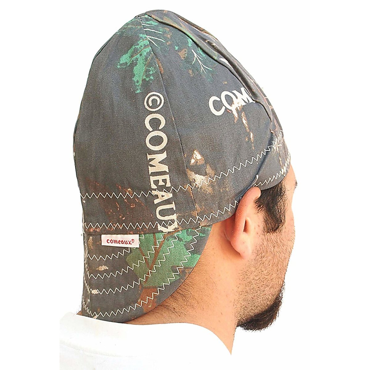 Forney - 55817 - 7-3/8 in. W Cotton Welding Cap Multicolored 1 pc