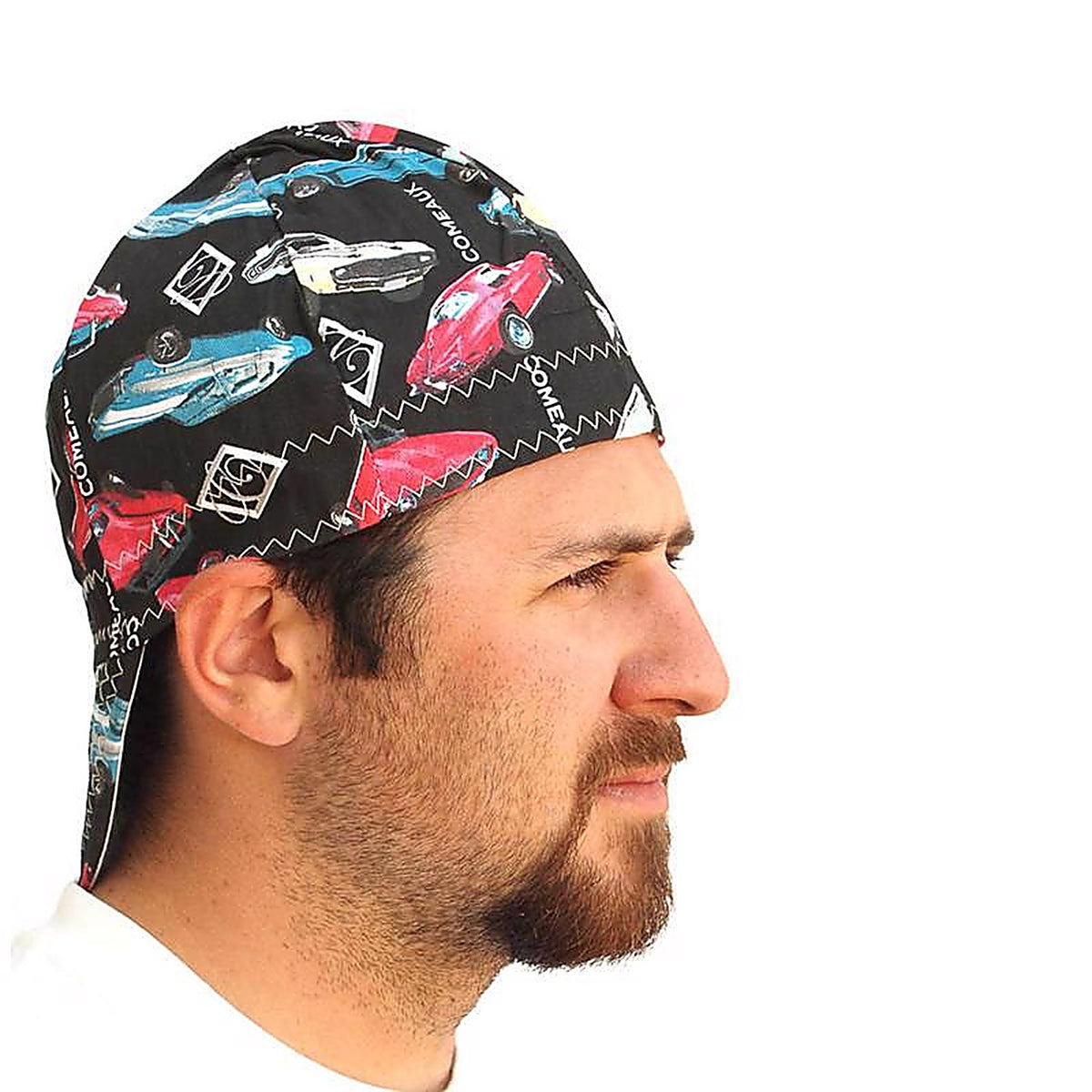 Forney - 55820 - 7.75 in. H X 7.75 in. W Cotton Welding Cap Multicolored 1 pc