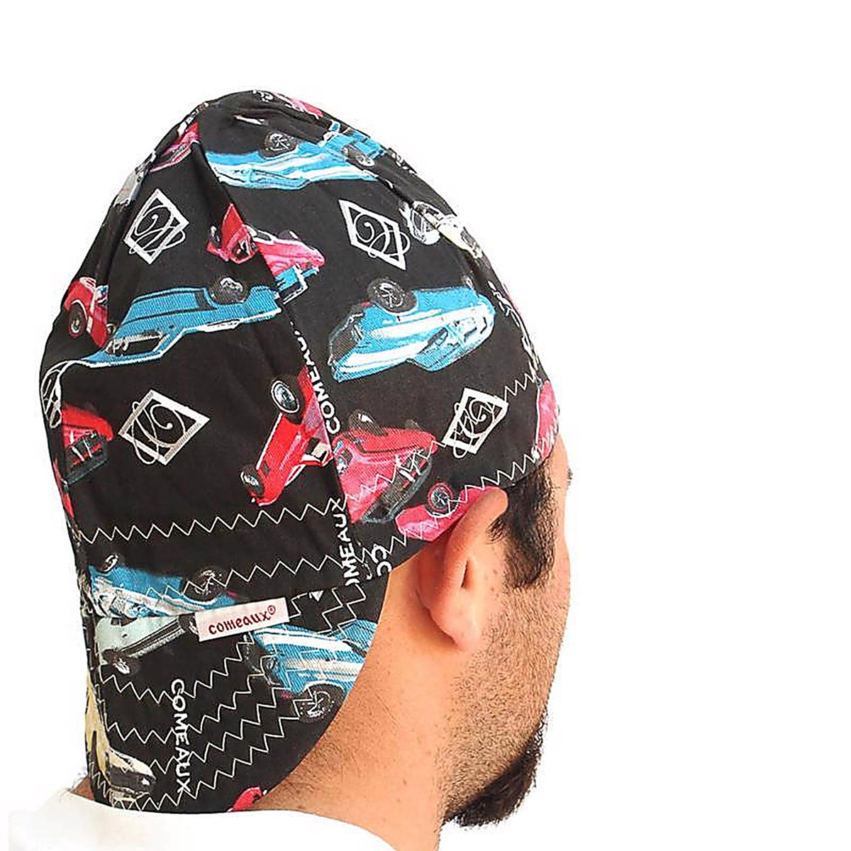Forney - 55820 - 7.75 in. H X 7.75 in. W Cotton Welding Cap Multicolored 1 pc