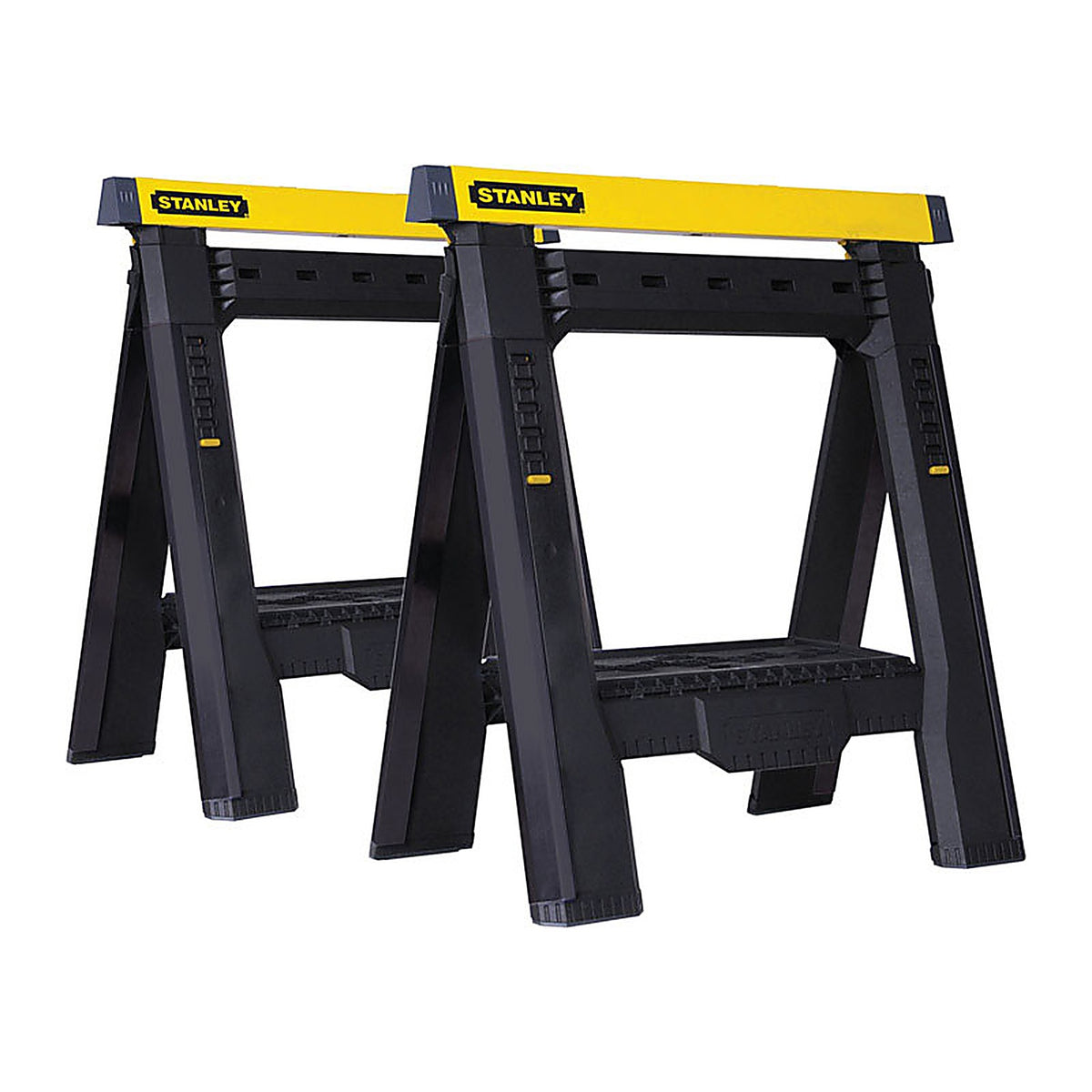 Stanley - STST60626 - 31-1/8 in. H X 29-1/8 in. W X 2-7/8 in. D Adjustable 2 Way Adjustable Sawhorse 1000 lb. cap.