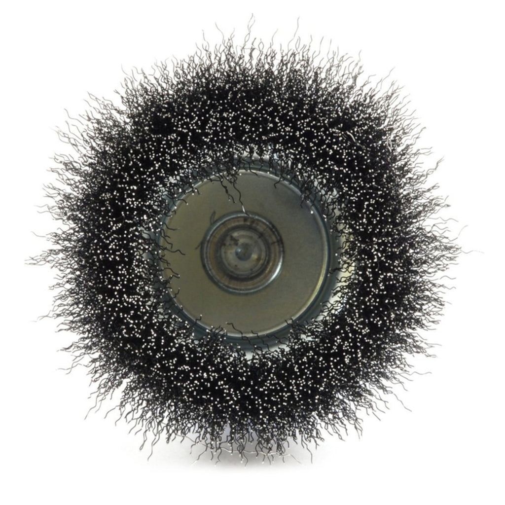 Forney - 72732 - 3 in. D X 1/4 in. S Fine Steel Crimped Wire Cup Brush 6000 rpm 1 pc