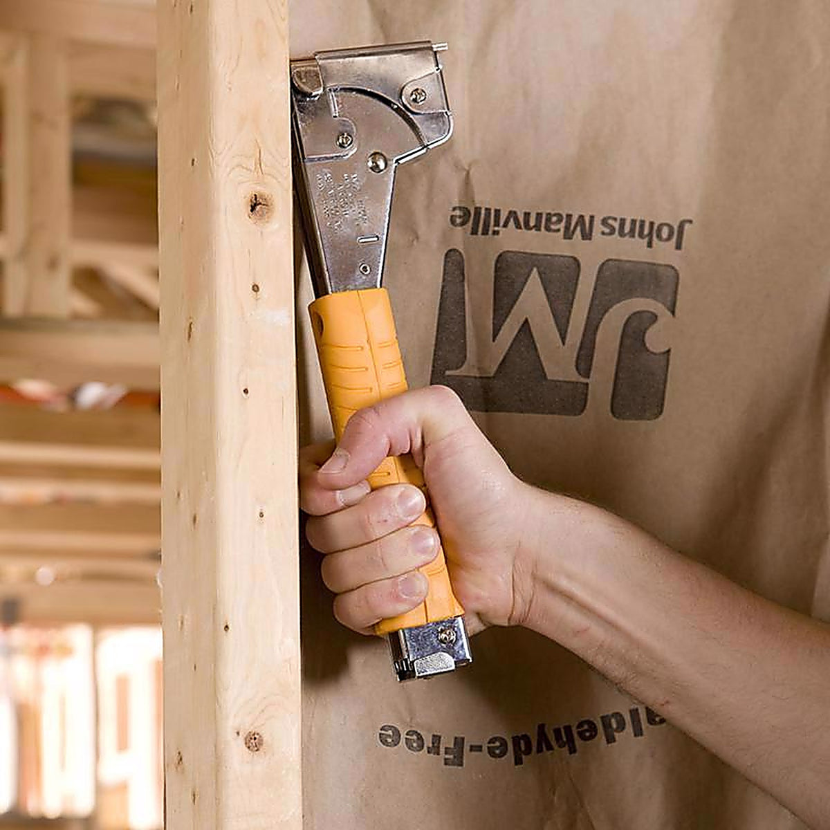 Arrow Fastener - HT50-10 - Flat Hammer Tacker Yellow