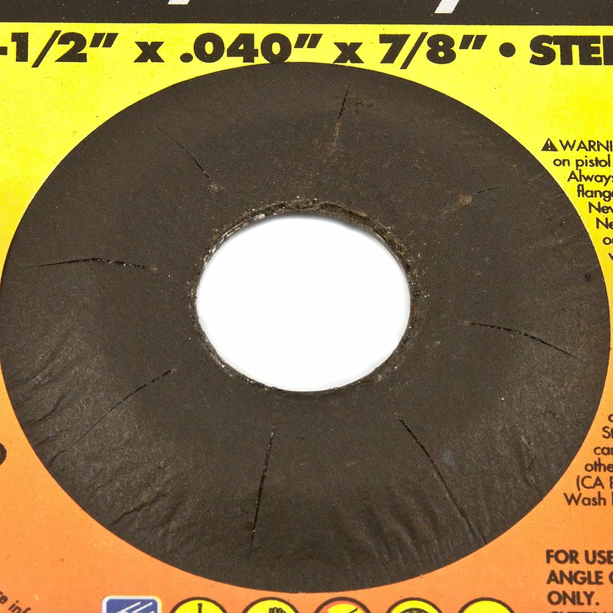 Forney - 71801 - 4-1/2 in. D X 7/8 in. S Aluminum Oxide Metal Cut-Off Wheel 1 pc