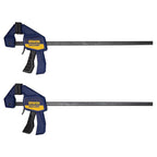 Irwin - 1964745 - Quick-Grip 12 in. x 2-7/16 in. D Bar Clamp 100 lb.
