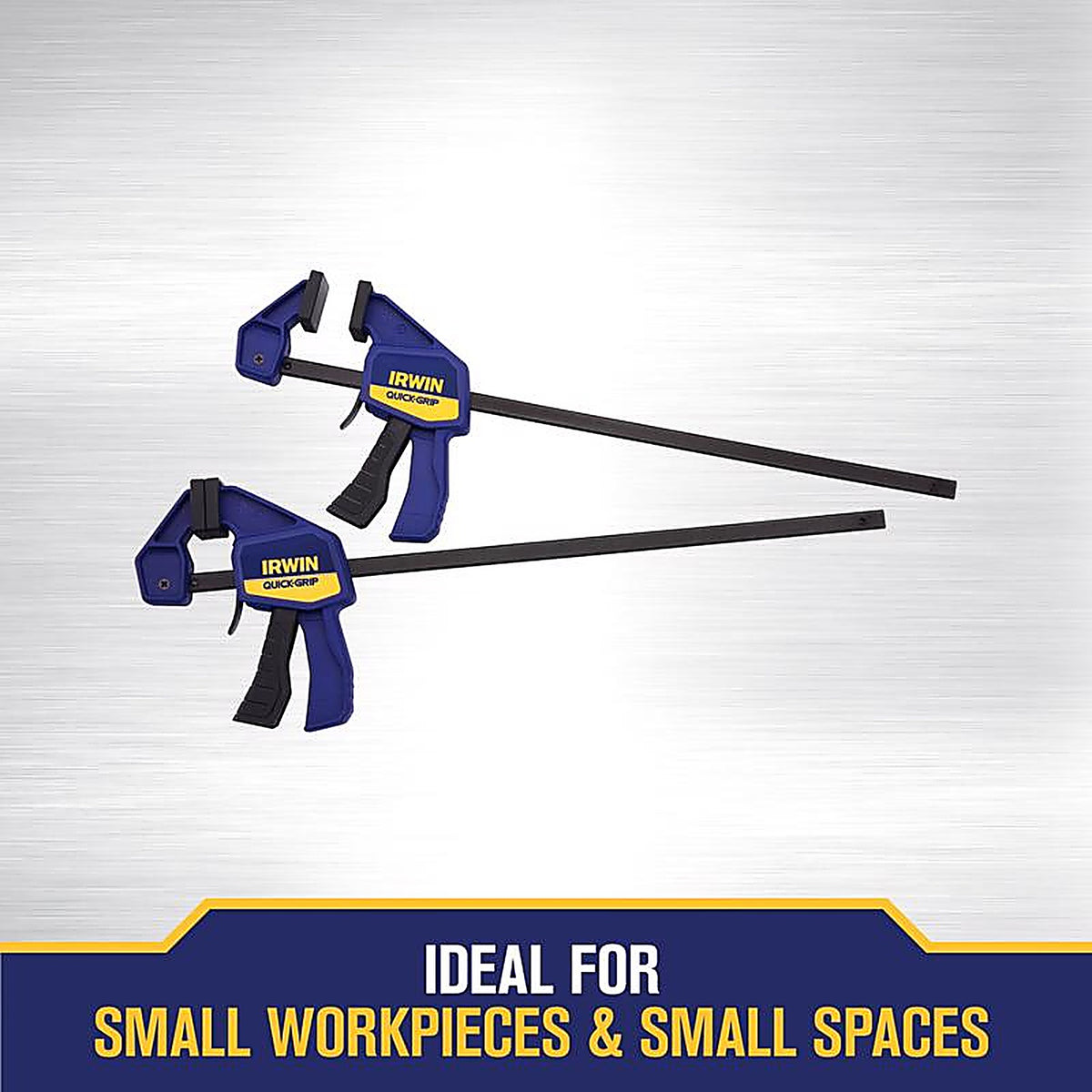 Irwin - 1964745 - Quick-Grip 12 in. x 2-7/16 in. D Bar Clamp 100 lb.