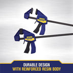 Irwin - 1964745 - Quick-Grip 12 in. x 2-7/16 in. D Bar Clamp 100 lb.