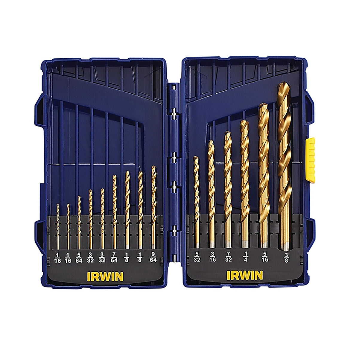 Irwin - 4935607 - High Speed Steel Drill Bit Set 15/pc.