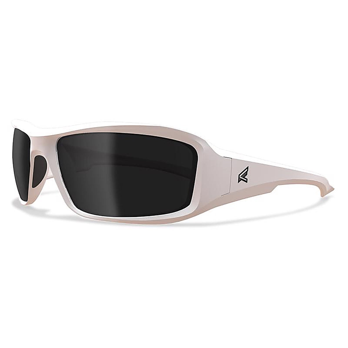 Edge Eyewear - XB146 - Brazeau Safety Glasses Smoke Lens White Frame 1/pc.