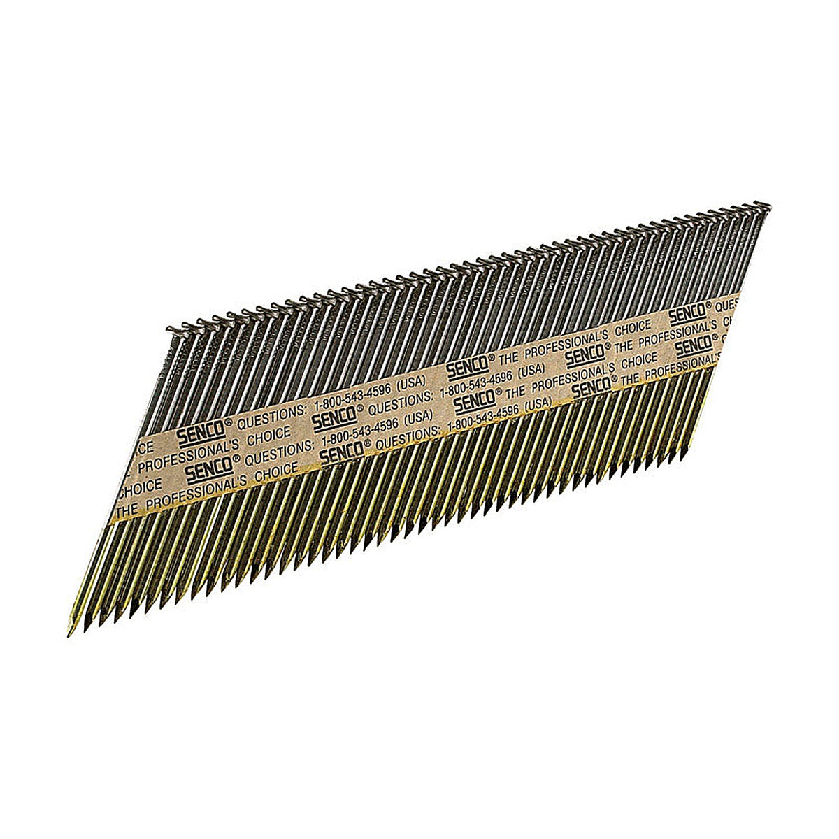 Senco - GE24ASBX - 2-3/8 in. Angled Strip Framing Nails 34 deg. Ring Shank - 2500/Pack