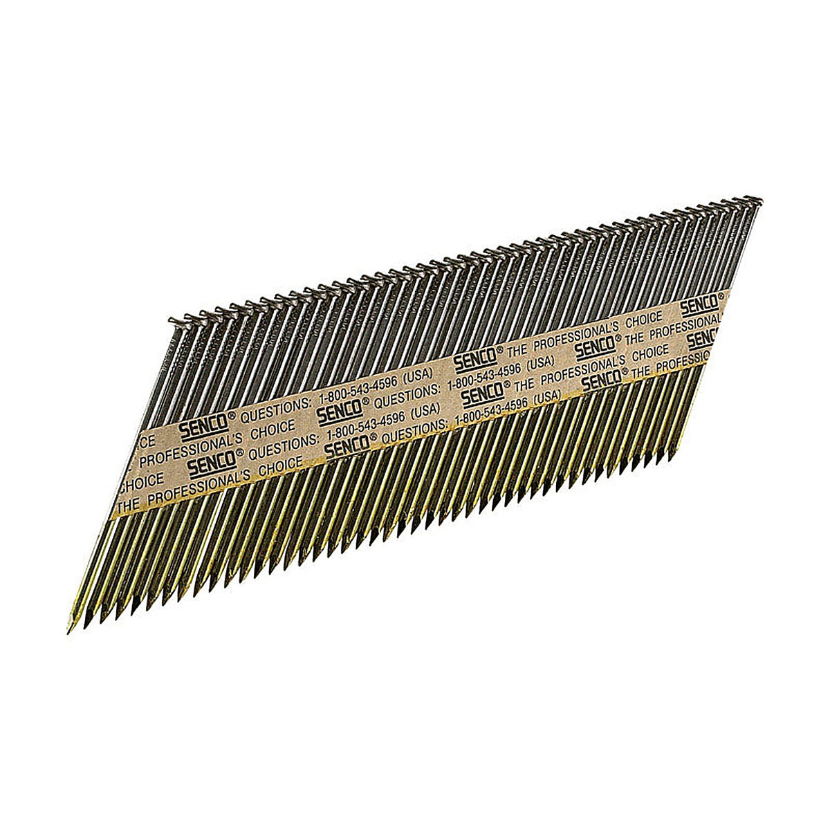 Senco - HE27ASBX - 3 in. Angled Strip Framing Nails 34 deg. Ring Shank - 2500/Pack