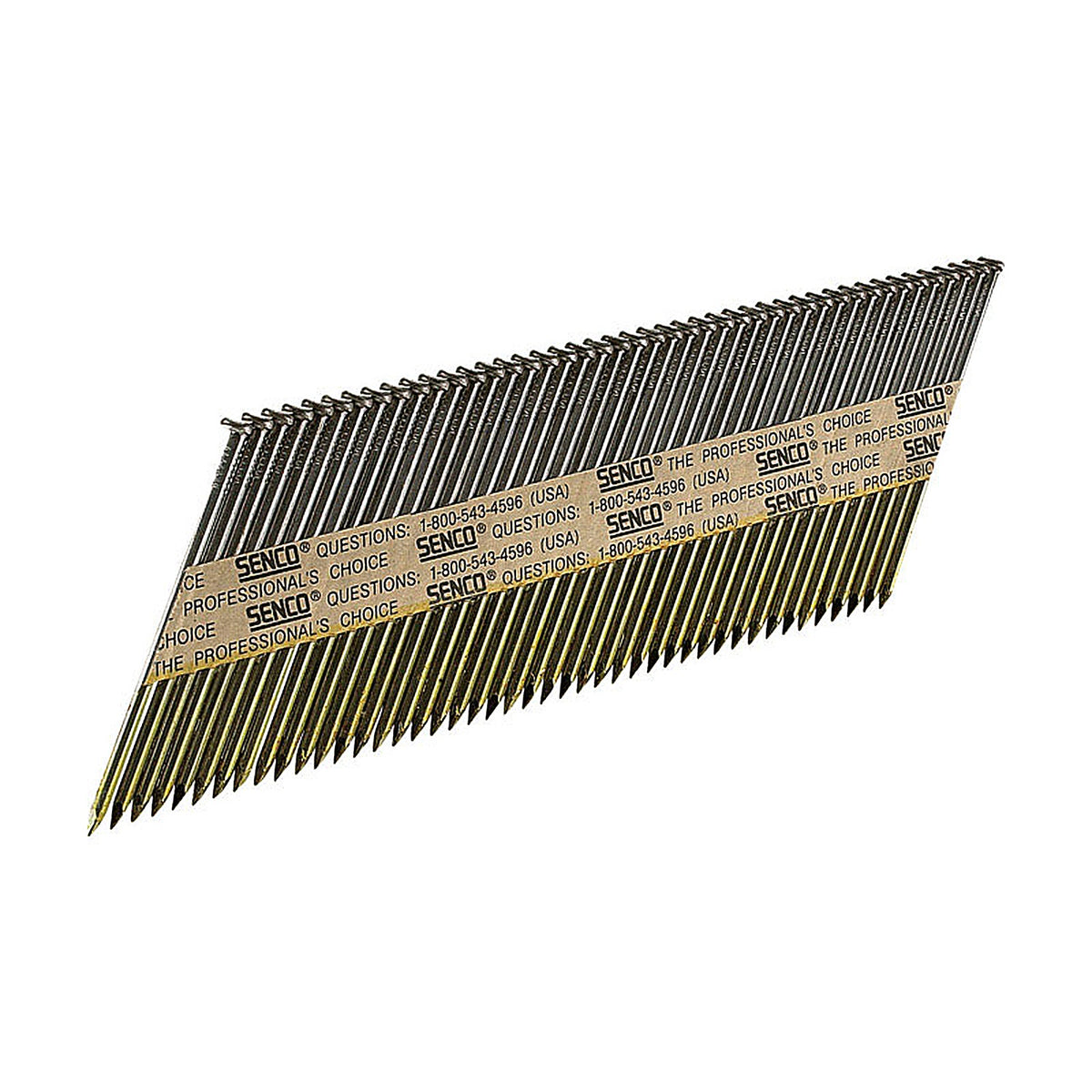 Senco - KC27APBX - 3 in. Angled Strip Framing Nails 34 deg. Smooth Shank - 2500/Pack
