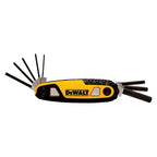 DeWalt - DWHT70263M - Multi-Size Metric Fold-Up Locking Hex Key Set 8 pc