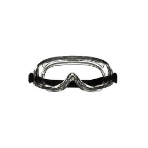3M - 91264-80025T - Chemical Splash Goggles Clear Lens Black Frame 1 pc