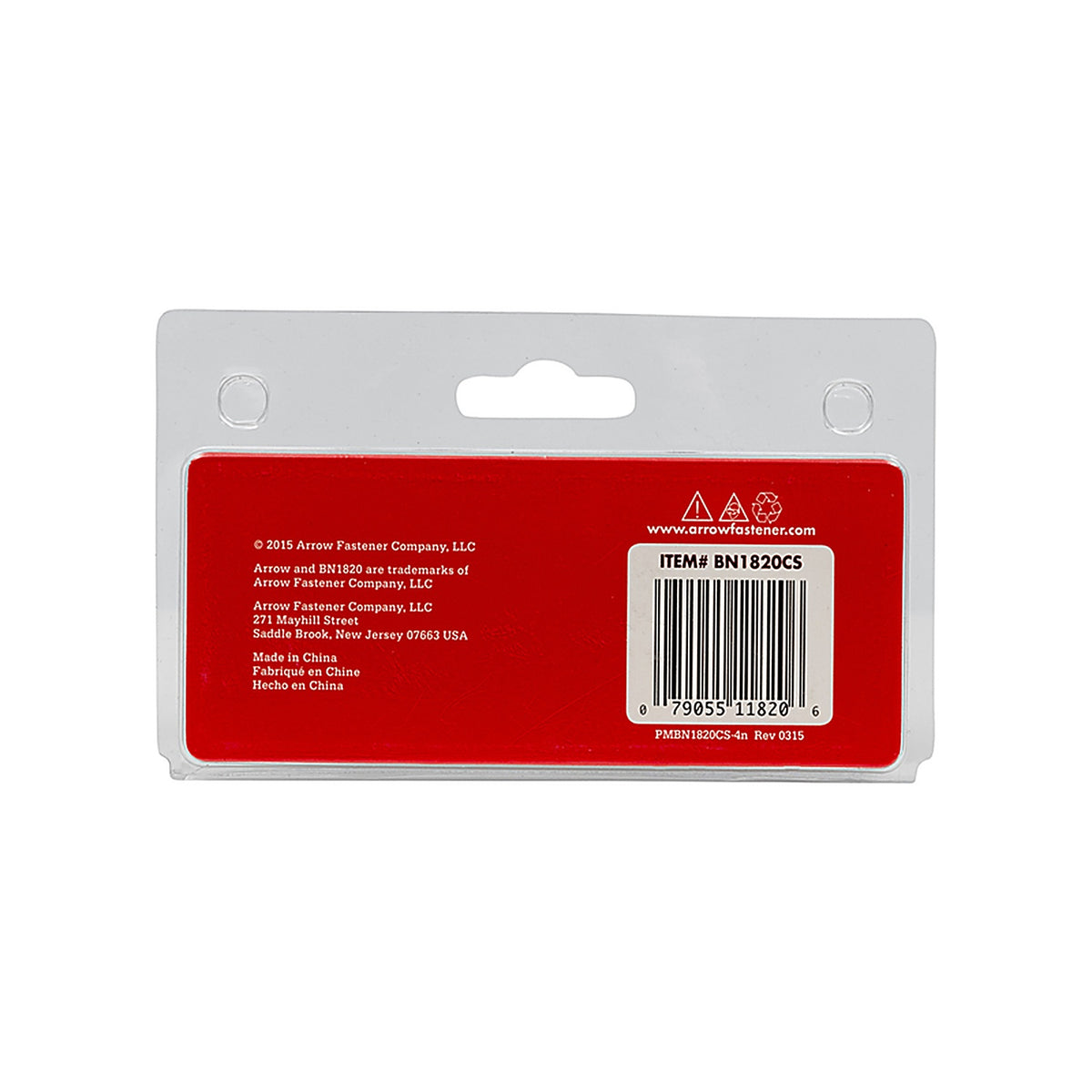 Arrow Fastener - BN1820CS - BN1820 18 Ga. x 1-1/4 in. L Galvanized Steel Brad Nails - 1000/Pack 0.65 lb.