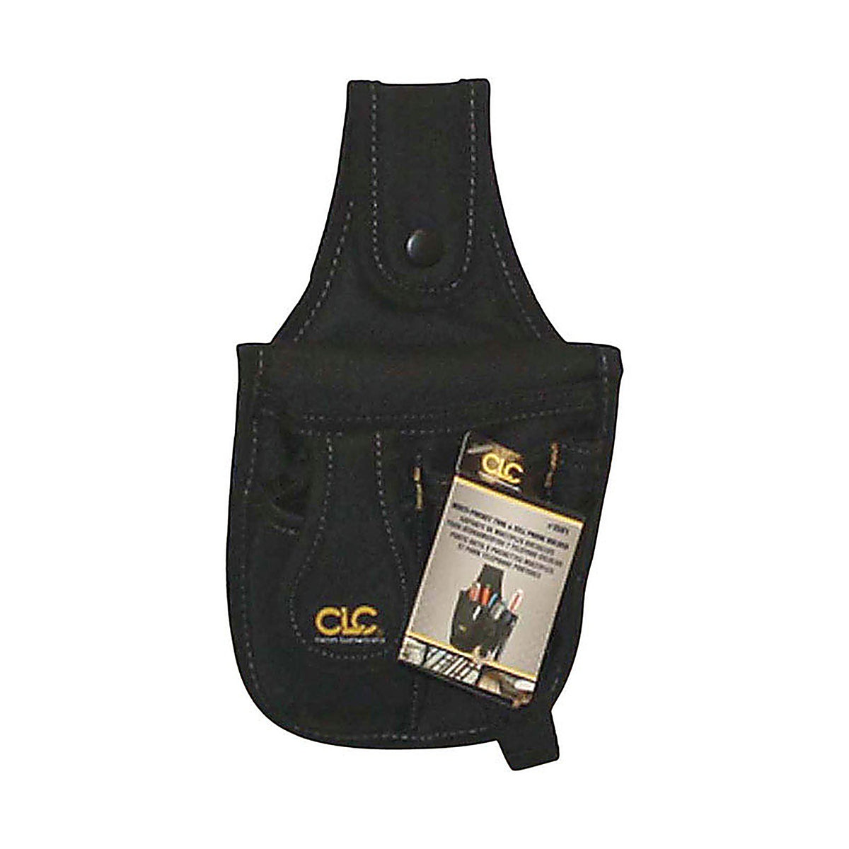 CLC - 1501 - 4 pocket Polyester Fabric Tool and Cellular Phone Holder 6 in. L X 9.8 in. H Black