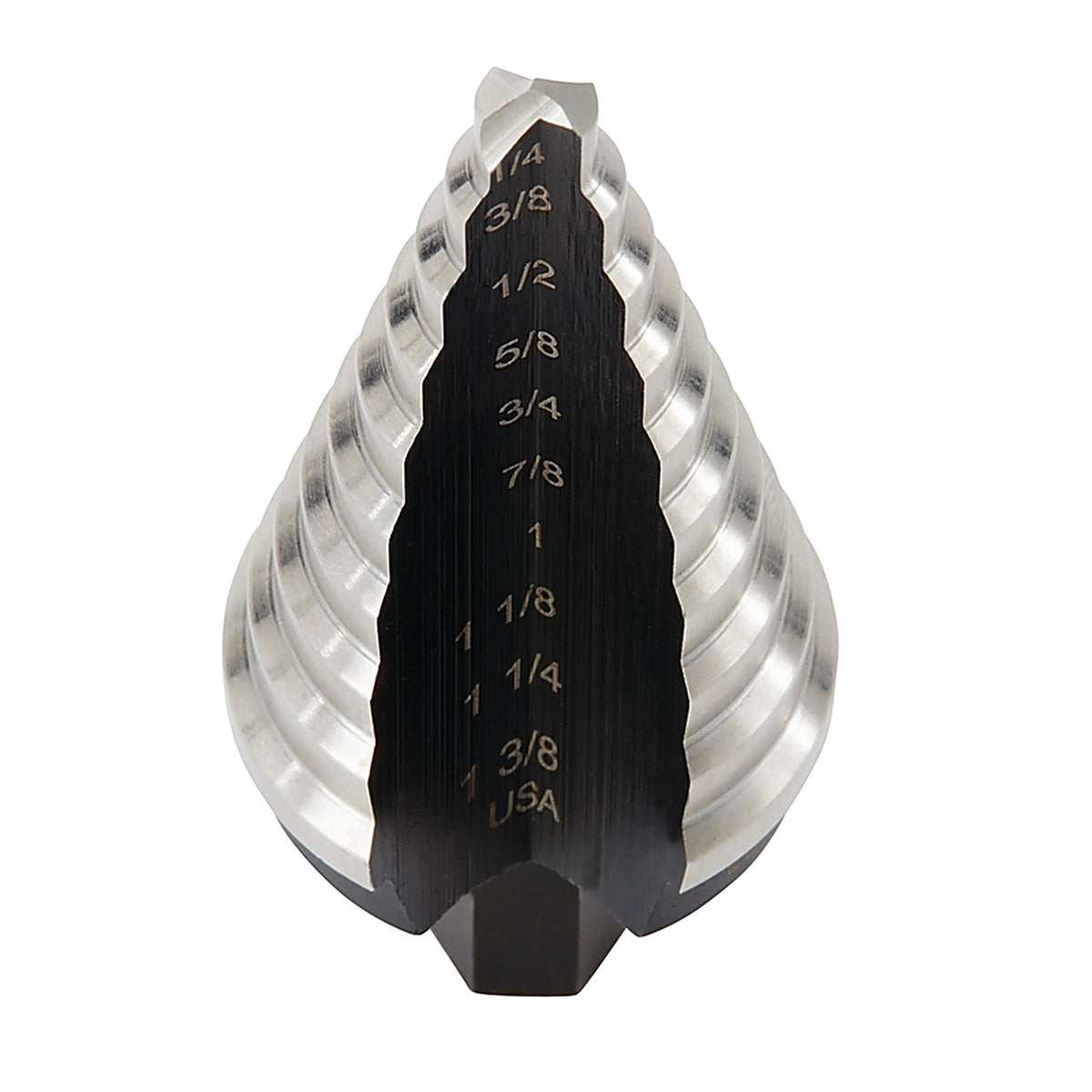 Irwin - 10235 - Unibit 1/4 to 1-3/8 in. x 6 in. L High Speed Steel Step Drill Bit 1/pc.