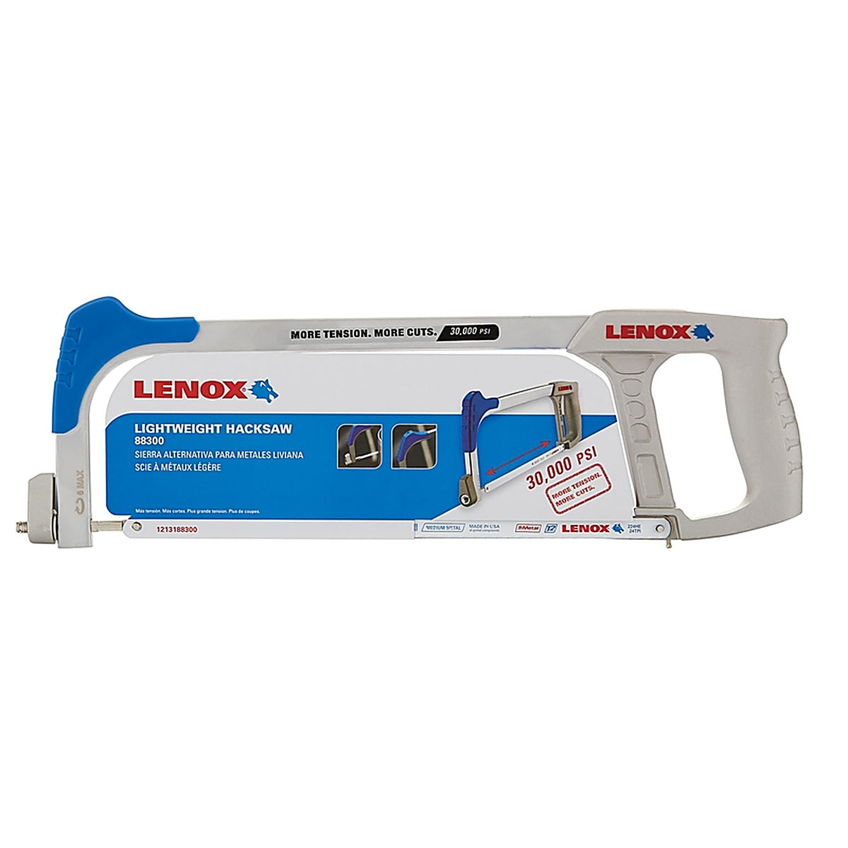 Lenox - 1213188300 - 12 in. Hacksaw White 1/pc.