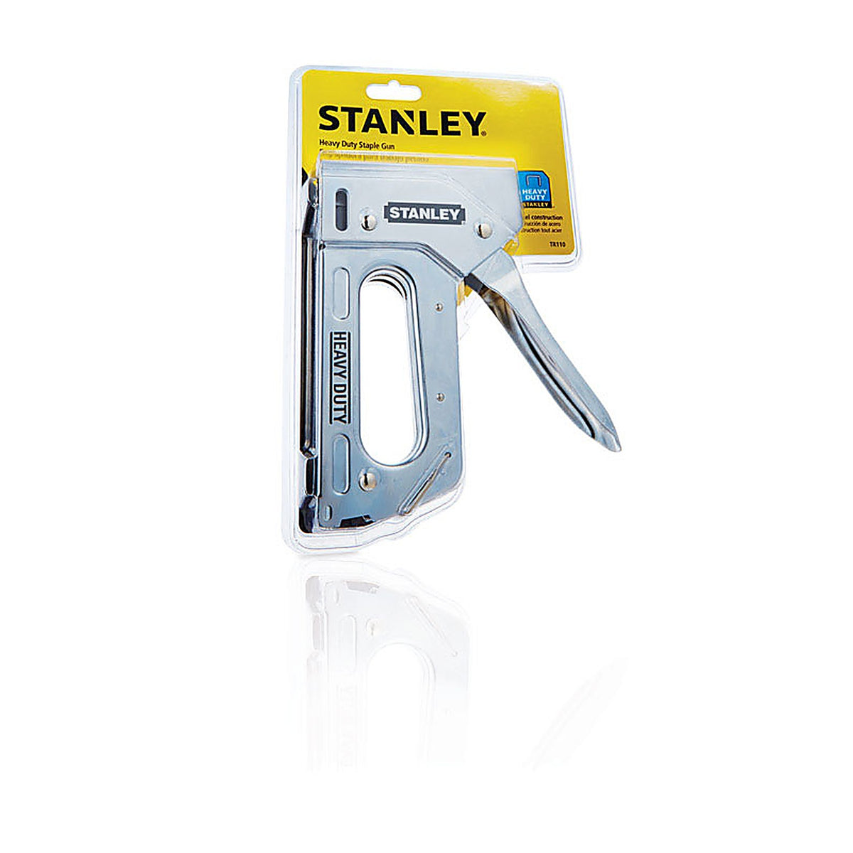 Stanley - TR110 - Heavy Duty 9/16 in. Staple Gun Silver