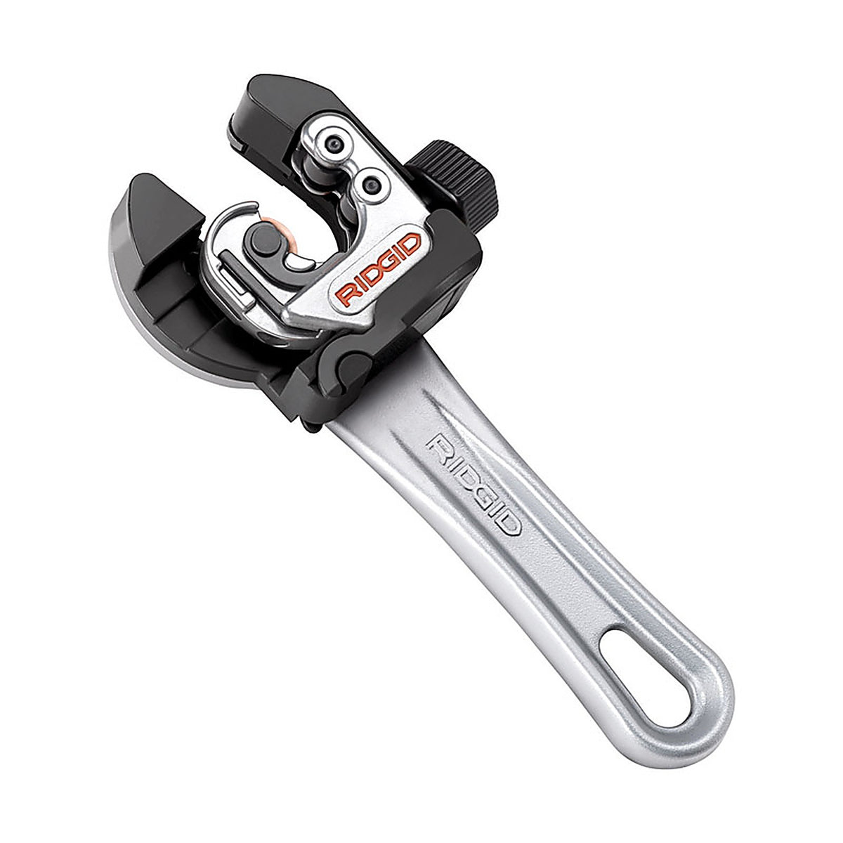 RIDGID - 32573 - Autofeed 1-1/8 in. Cutter with Ratchet Handle Black/Silver 1 pc