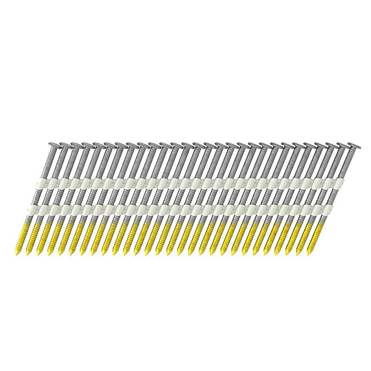 Grip-Rite - GR08RL - 2-3/8 in. 12 Ga. Angled Strip Framing Nails 21 deg. Ring Shank - 2500/Pack