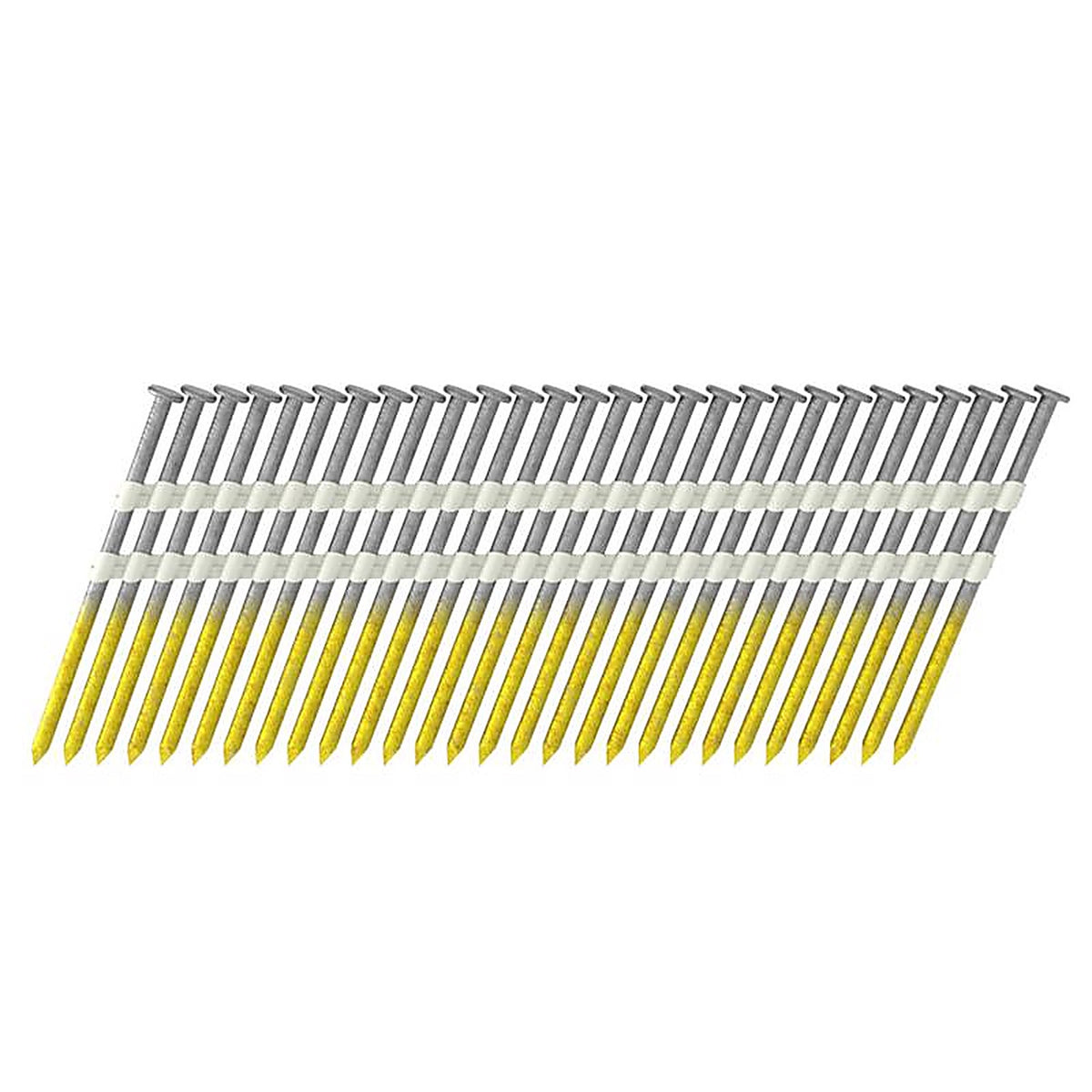 Grip-Rite - GR014L - 3 in. 10 Ga. Angled Strip Framing Nails 21 deg. Smooth Shank - 2000/Pack