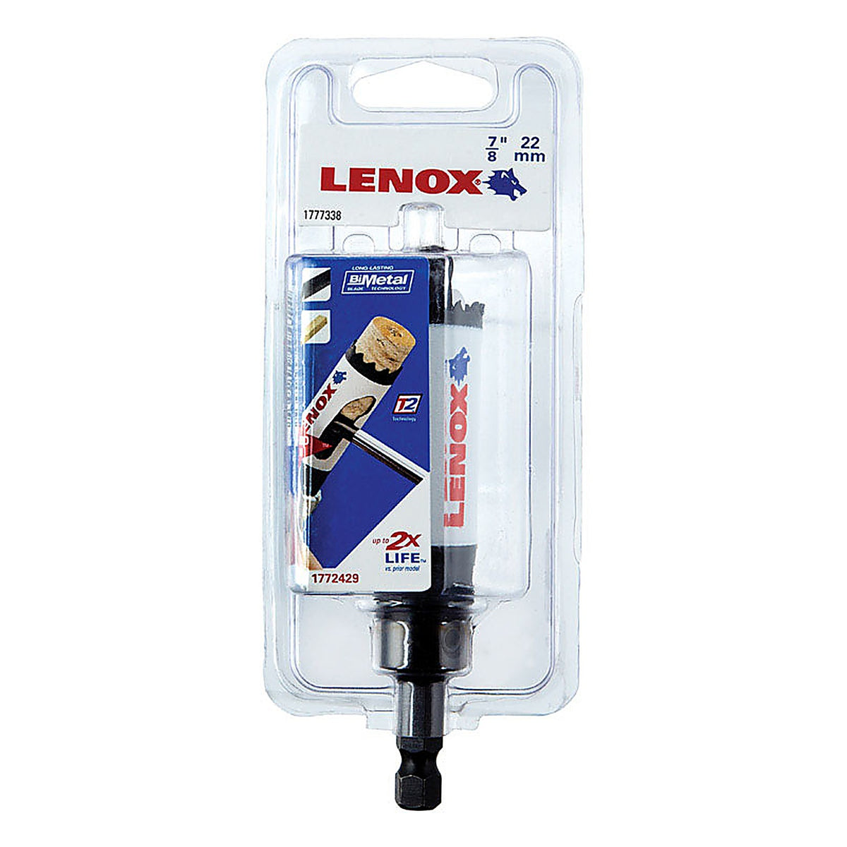 Lenox - 1772429 - Speed Slot 7/8 in. Bi-Metal Hole Saw 1 pc