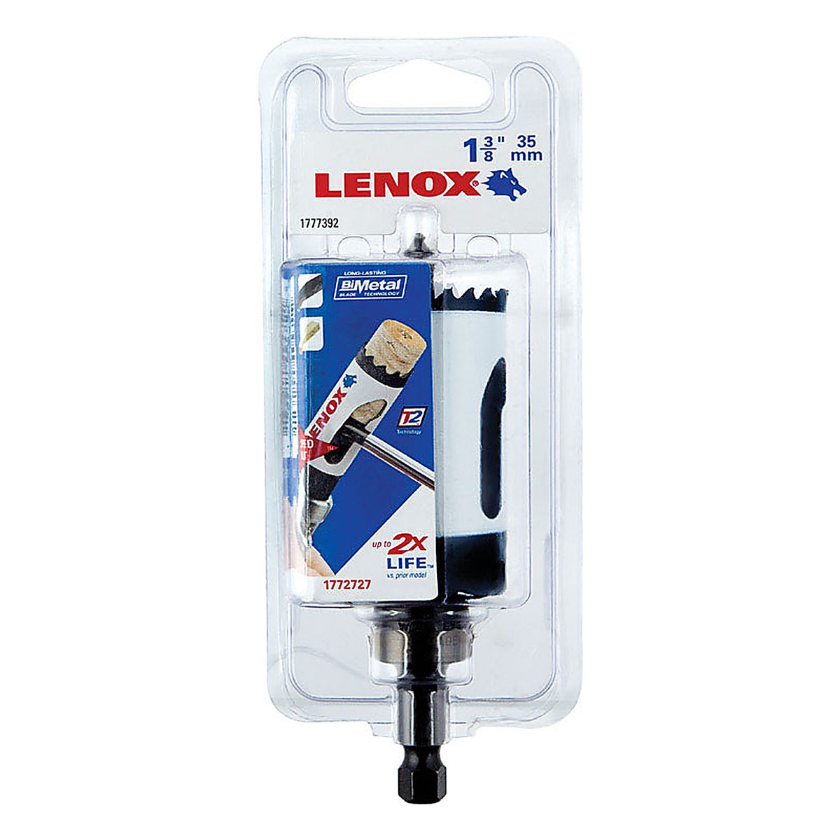 Lenox - 1772727 - Speed Slot 1-3/8 in. Bi-Metal Hole Saw 1 pc