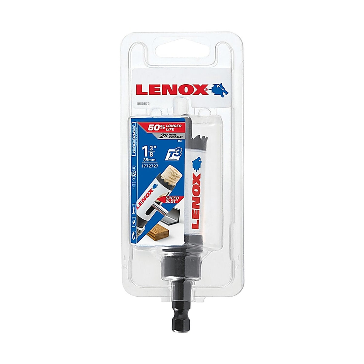 Lenox - 1772727 - Speed Slot 1-3/8 in. Bi-Metal Hole Saw 1 pc