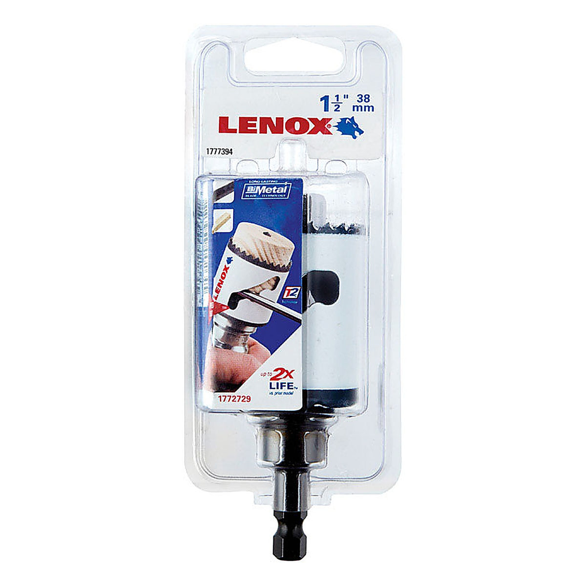 Lenox - 1772729 - Speed Slot 1-1/2 in. Bi-Metal Hole Saw 1 pc