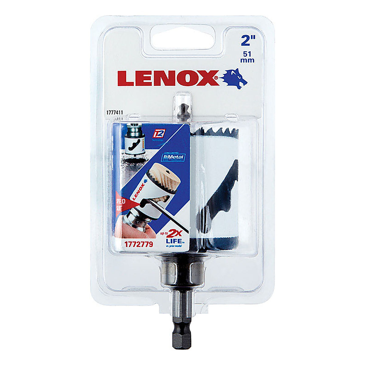 Lenox - 1772779 - Speed Slot 2 in. Bi-Metal Hole Saw 1 pc