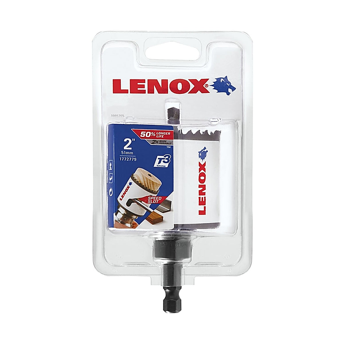 Lenox - 1772779 - Speed Slot 2 in. Bi-Metal Hole Saw 1 pc