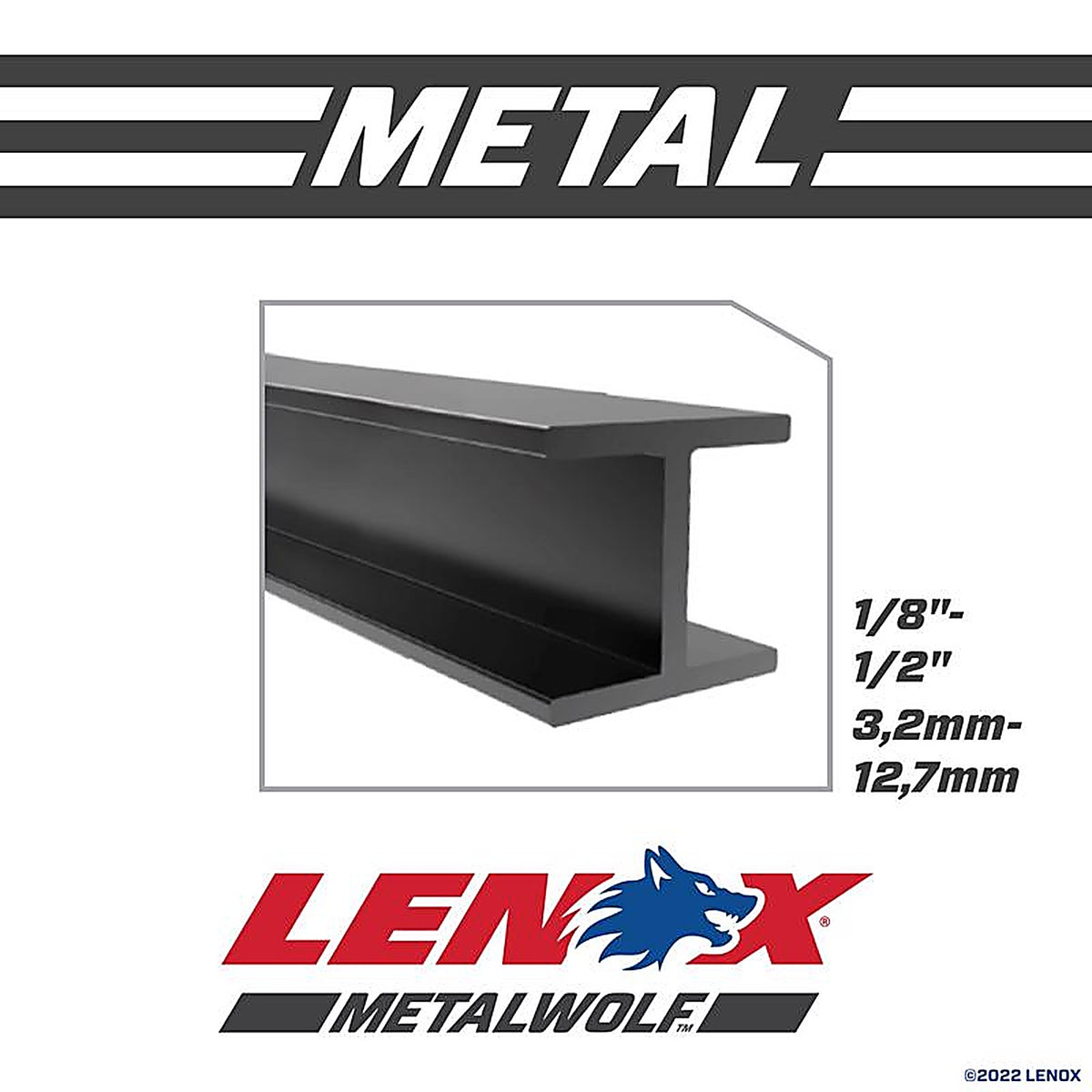 Lenox - 24906T9114R - Lazer 9 in. Bi-Metal Reciprocating Saw Blade 14 TPI - 2/Pack