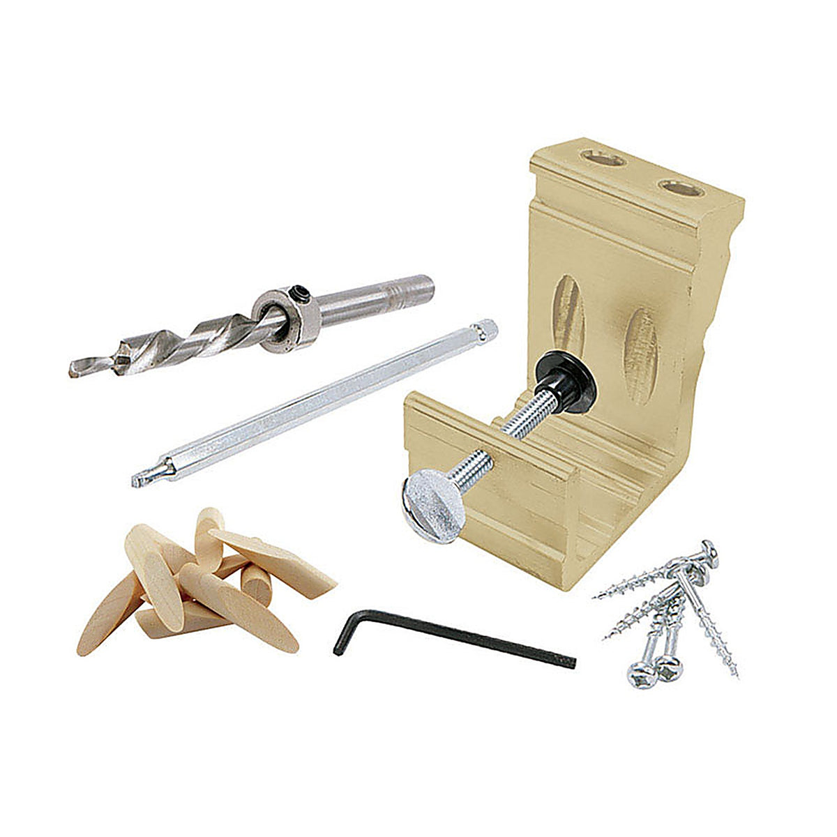 General Tools - 850 - Aluminum Deluxe Pocket Hole Jig Kit 1/pc.