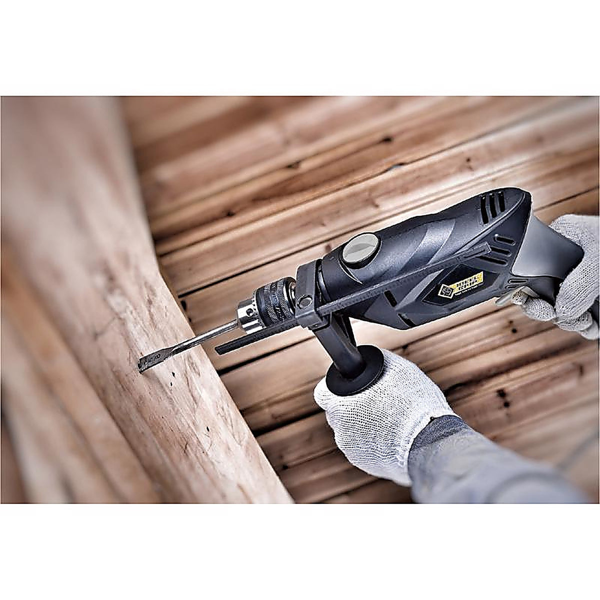 Steel Grip - Z1J-DH41-13 - 1/2 in. Keyed Corded Hammer Drill 6 amps 2800 rpm