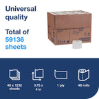 Tork - 240123 - Universal Bath Tissue Roll - 48/Case