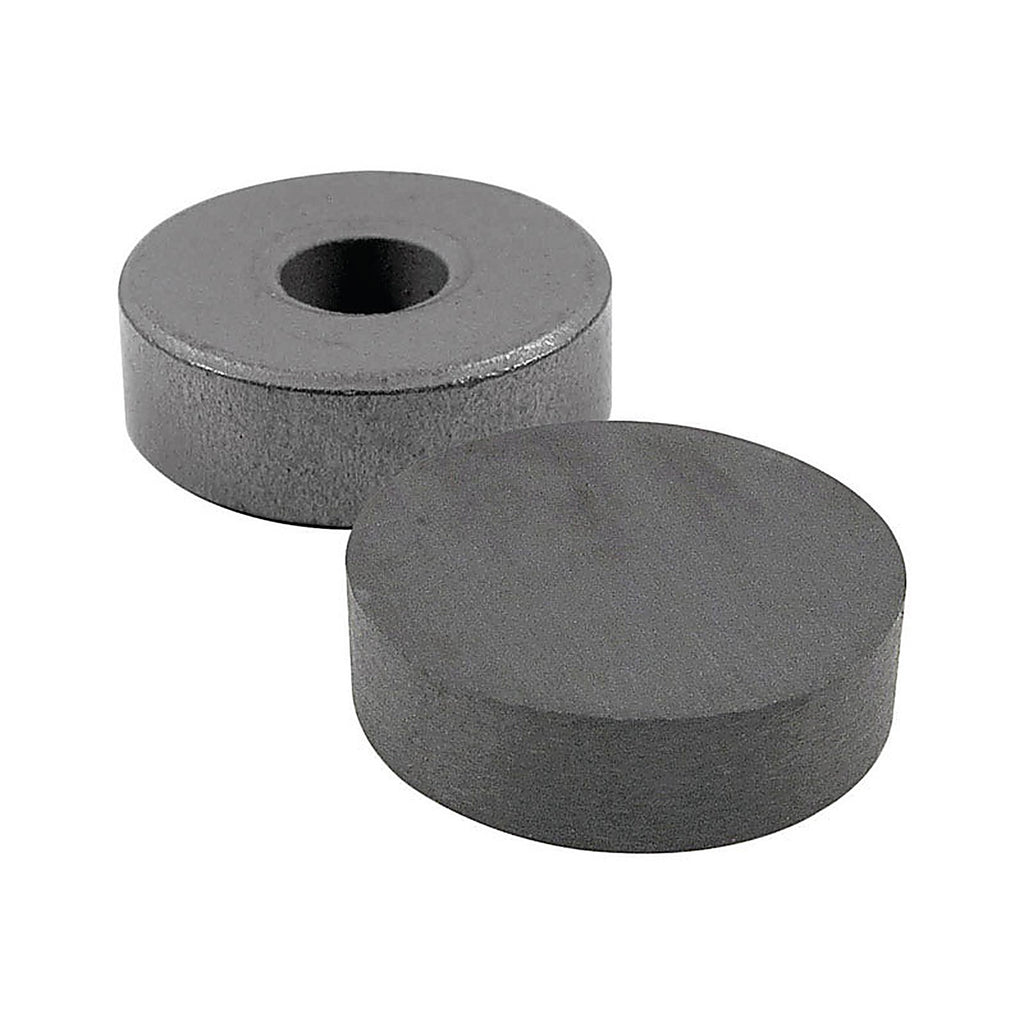 Master Magnetics - MDNCD10CR75 - .197 in. Ceramic Disc Magnets 0.7 lb. pull 3.4 MGOe Black 500/pc.