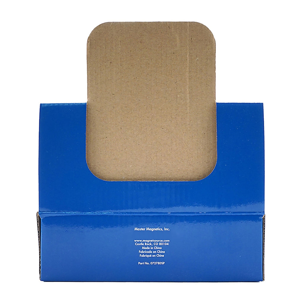 Master Magnetics - MDNCD10CR75 - .197 in. Ceramic Disc Magnets 0.7 lb. pull 3.4 MGOe Black 500/pc.