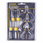 Steel Grip - DR63920 - Precision Tool Set Black/Yellow 7/pc.