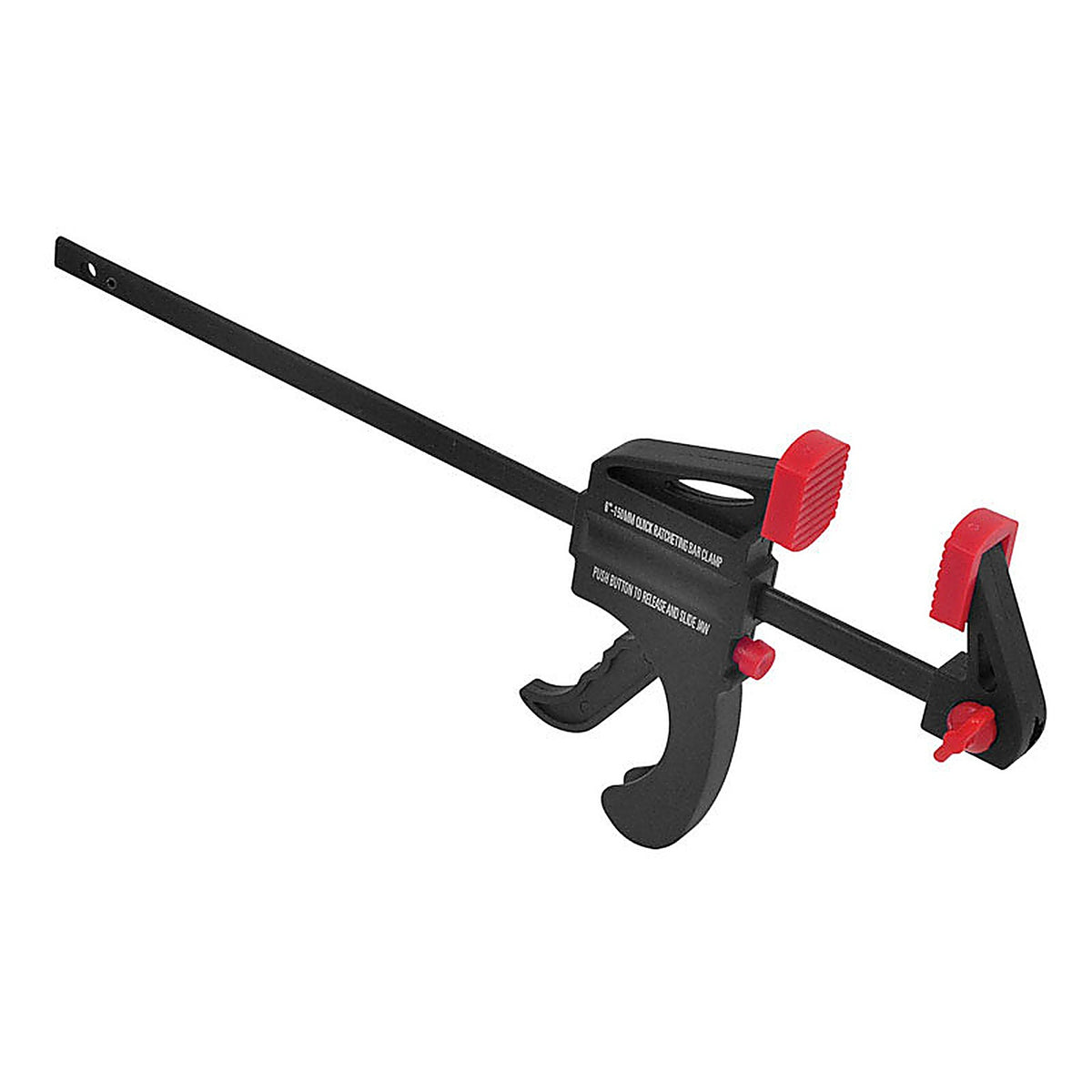 Steel Grip - DR60650-1 - 6 in. x 2-1/2 in. D Bar Clamp 180 lb.