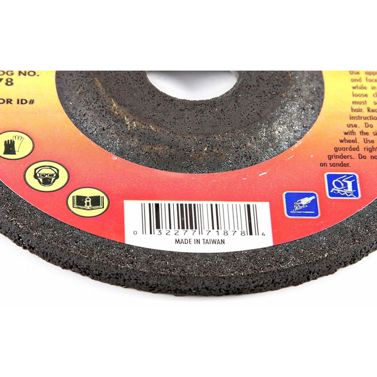 Forney - 71878 - 5 in. D X 1/4 in. thick T X 7/8 in. S Metal Grinding Wheel 1 pc