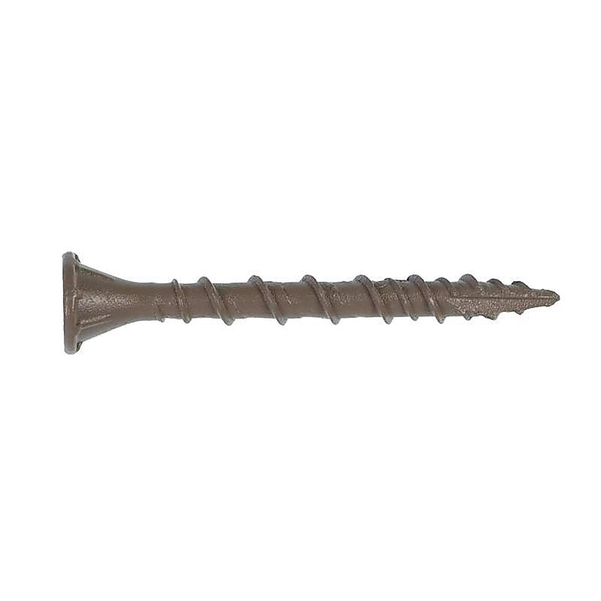 Simpson Strong-Tie - DSVT3S - Quick Drive No. 10 Sizes X 3 in. L Tan Square Ribbed Flat Head Deck Screws 1000 p