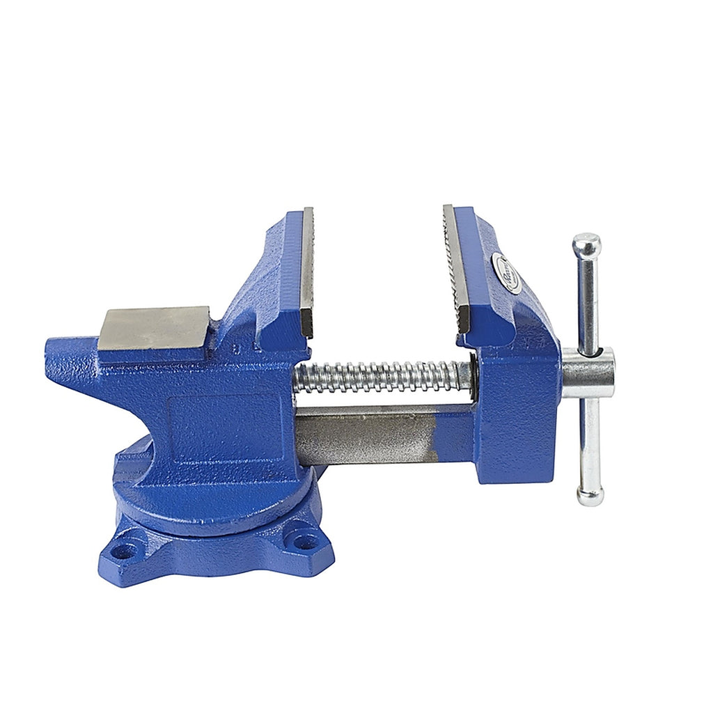 Irwin - 4935507 - 4.5 in. Steel Workshop Bench Vise Swivel Base